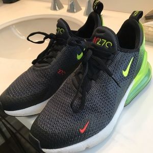 Woman’s Designer Nike tennis shoes air max 270